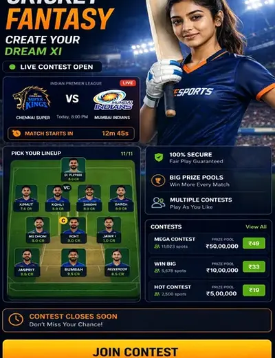 1PARAUM (1 paraumbet) fantasy cricket & matchday visual 3